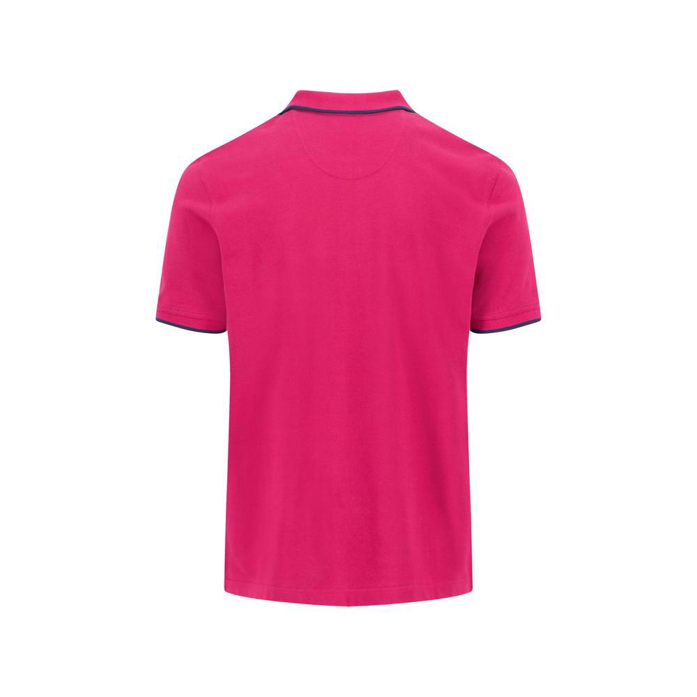 Fynch-Hatton Solid Pique Polo with Tipping